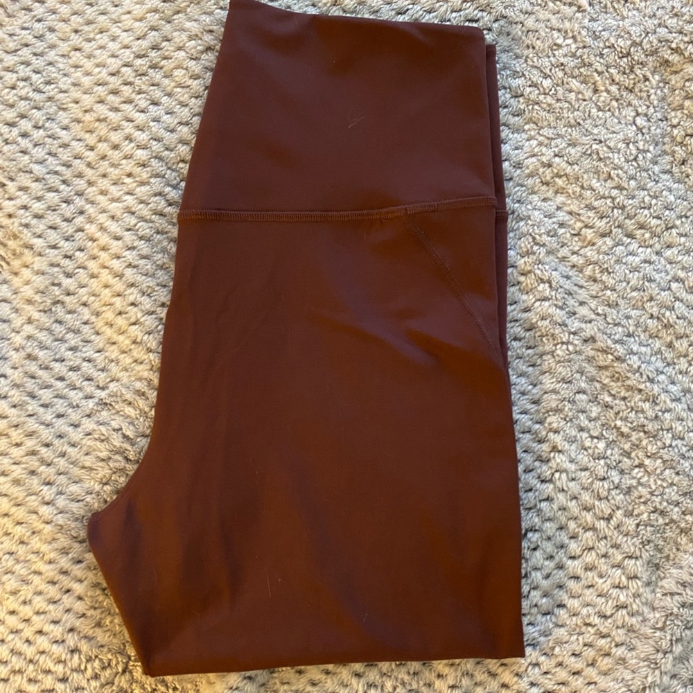 Girlfriend Collective Cocoa Compressive High Rise Legging - 19.5” - Picture 5 of 5
